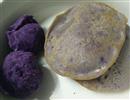 紫薯玉米松饼