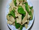 尖椒炒豆皮