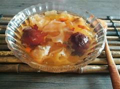 吃不够的红枣枸杞银耳汤做法