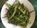 清炒四季豆