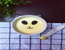 宝宝食谱-熊猫蒸蛋