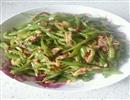 四季豆肉丝