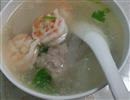 冬瓜虾仁肉丸汤