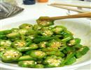 芥末酱油秋葵