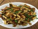 烟熏豆腐干炒肉的做法