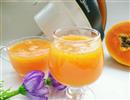 鲜榨木瓜汁的做法